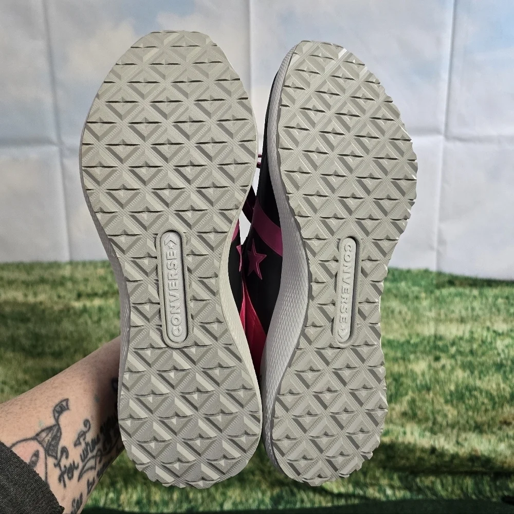 Converse | Star Series Running Sneakers 'Grey and Pink' Mens Size 9.5 - Picture 13 of 14